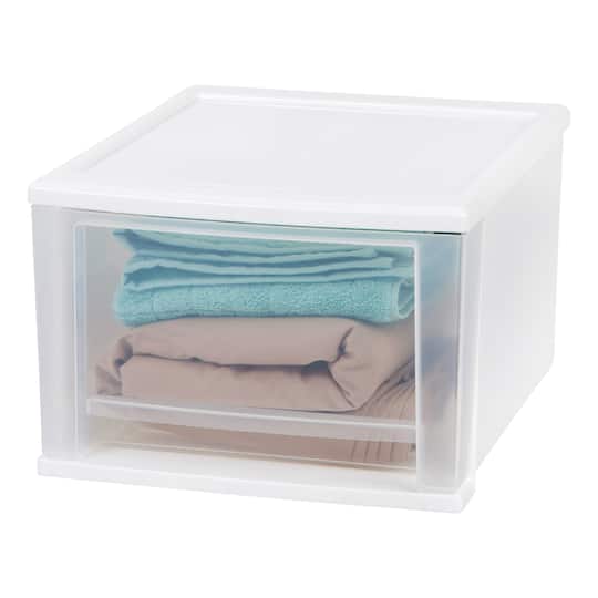 Iris® Medium Stacking Drawer, 4 Pack Michaels